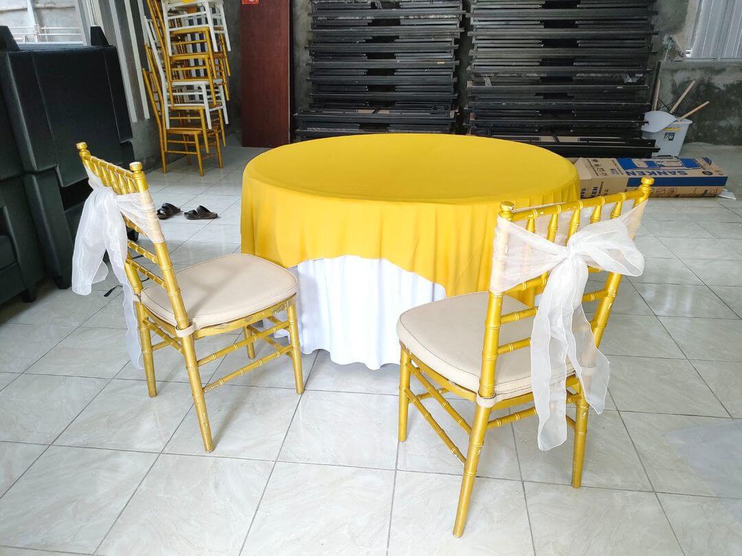 Sewa Kursi Tiffany Murah untuk Pernikahan & Event | Elegan – Zein Event Production - Gambar 3