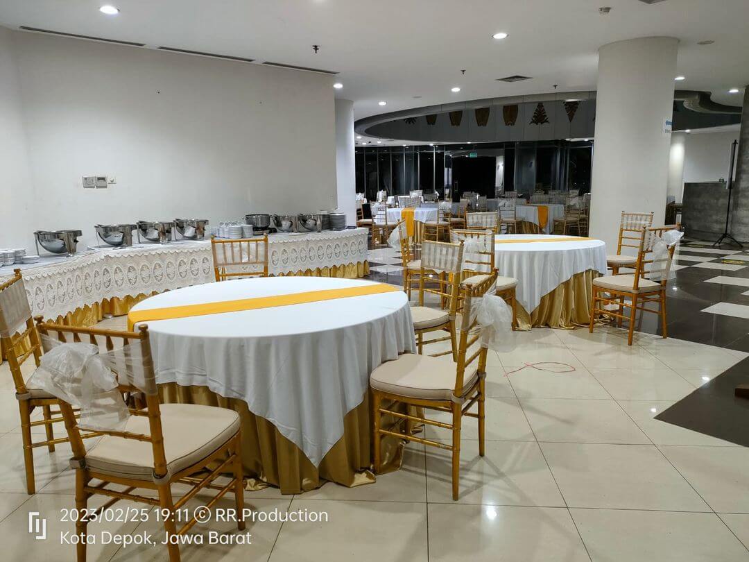 Sewa Kursi Tiffany Murah untuk Pernikahan & Event | Elegan – Zein Event Production - Gambar 5