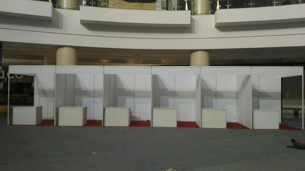 partisi booth pameran zein event
