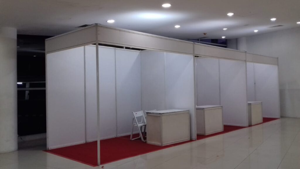 partisi booth pameran zein event