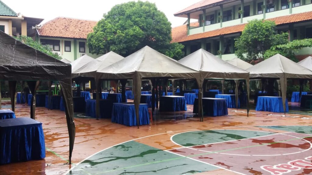 Tenda bazar UMKM ukuran 3x3 meter