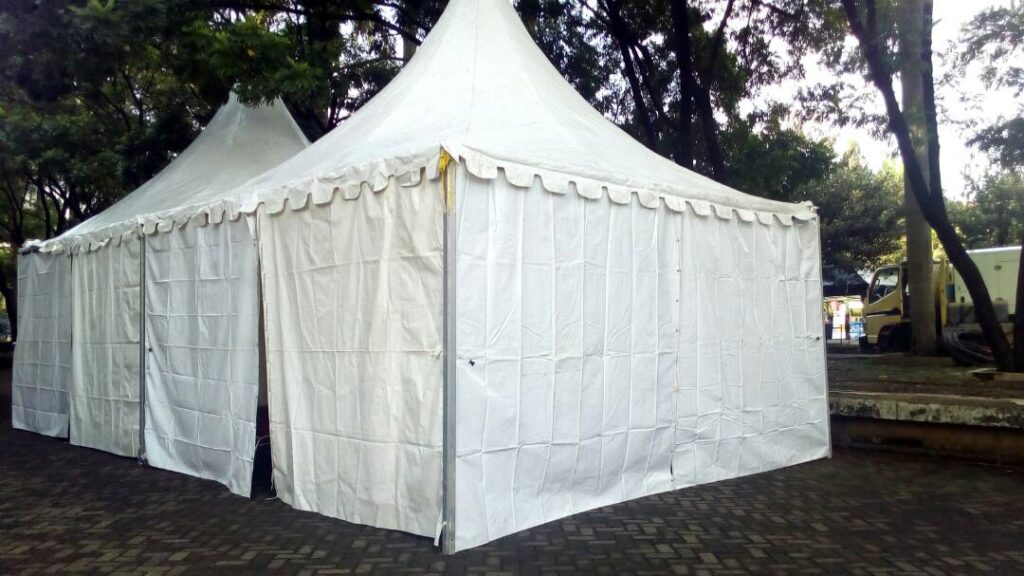 Tenda sarnafil minimalis untuk acara hajatan