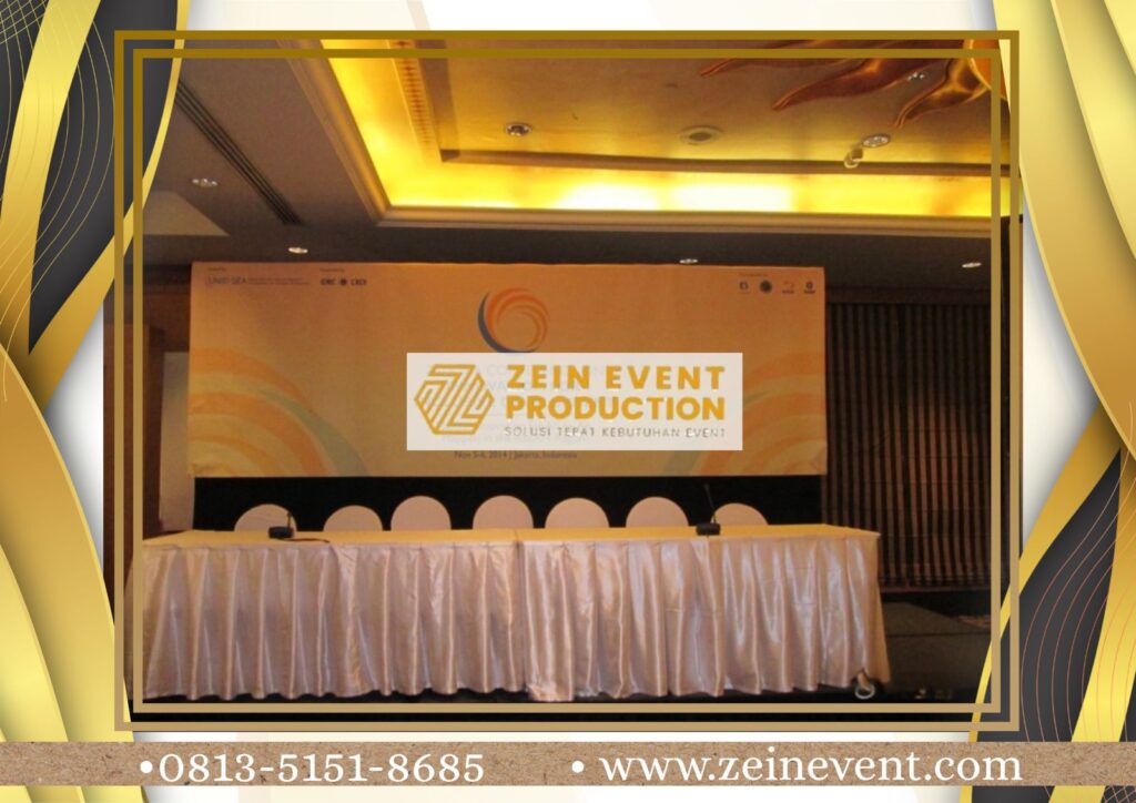Partisi backdrop Zein Event