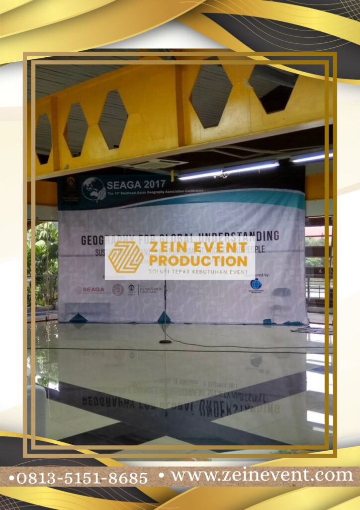 Partisi backdrop Zein Event