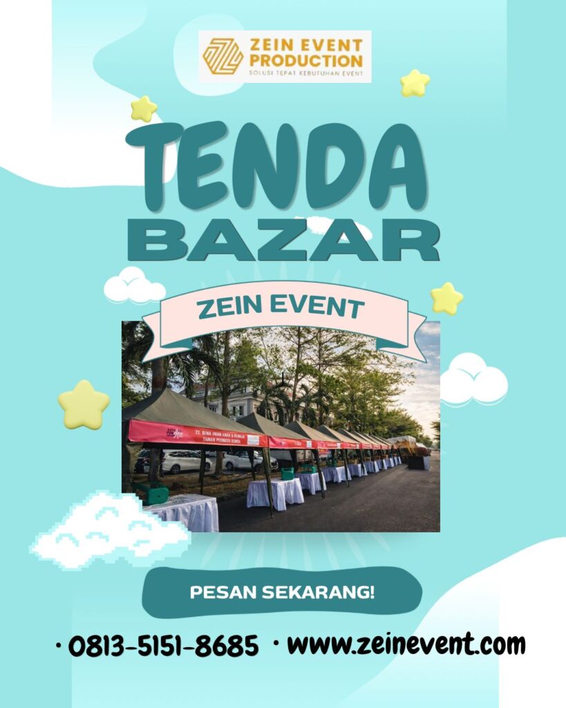 tenda bazar zein event