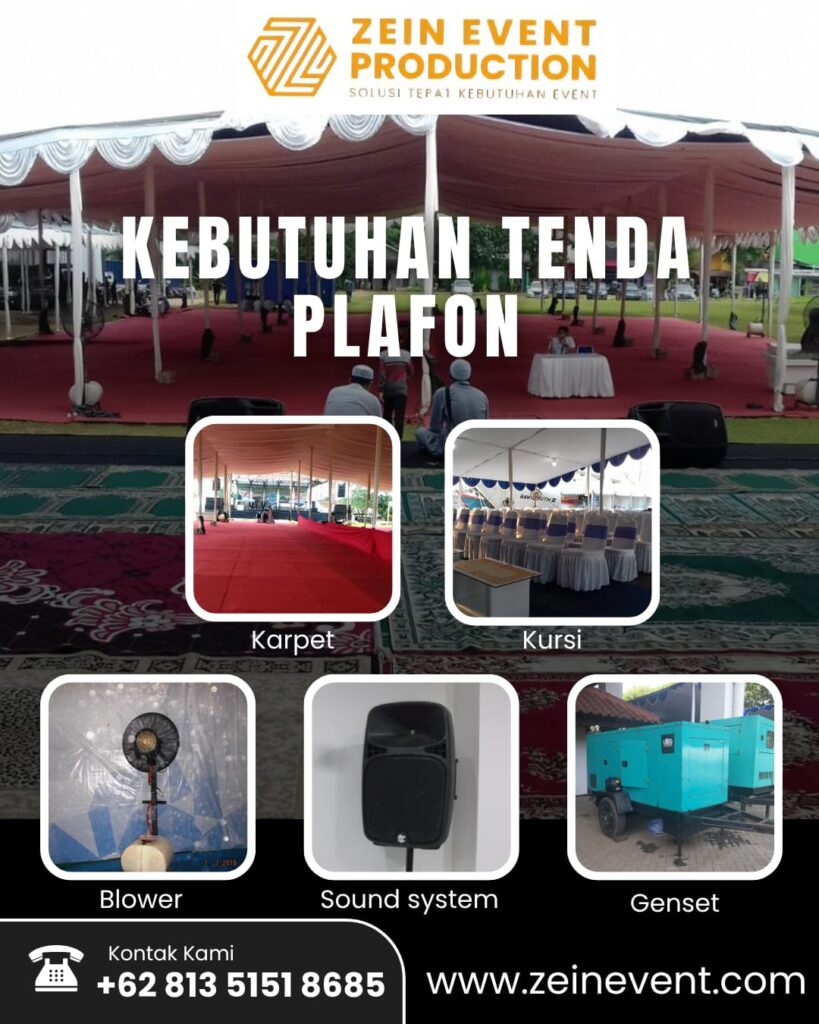 tenda plafon.