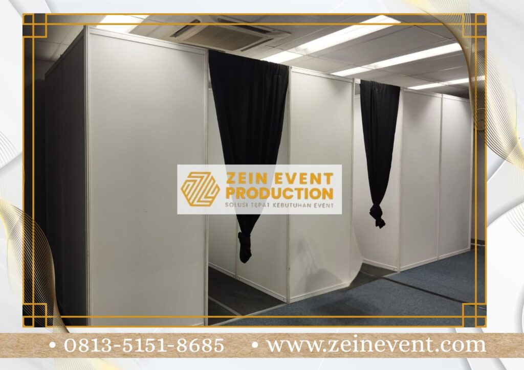 partisi pameran booth zein event