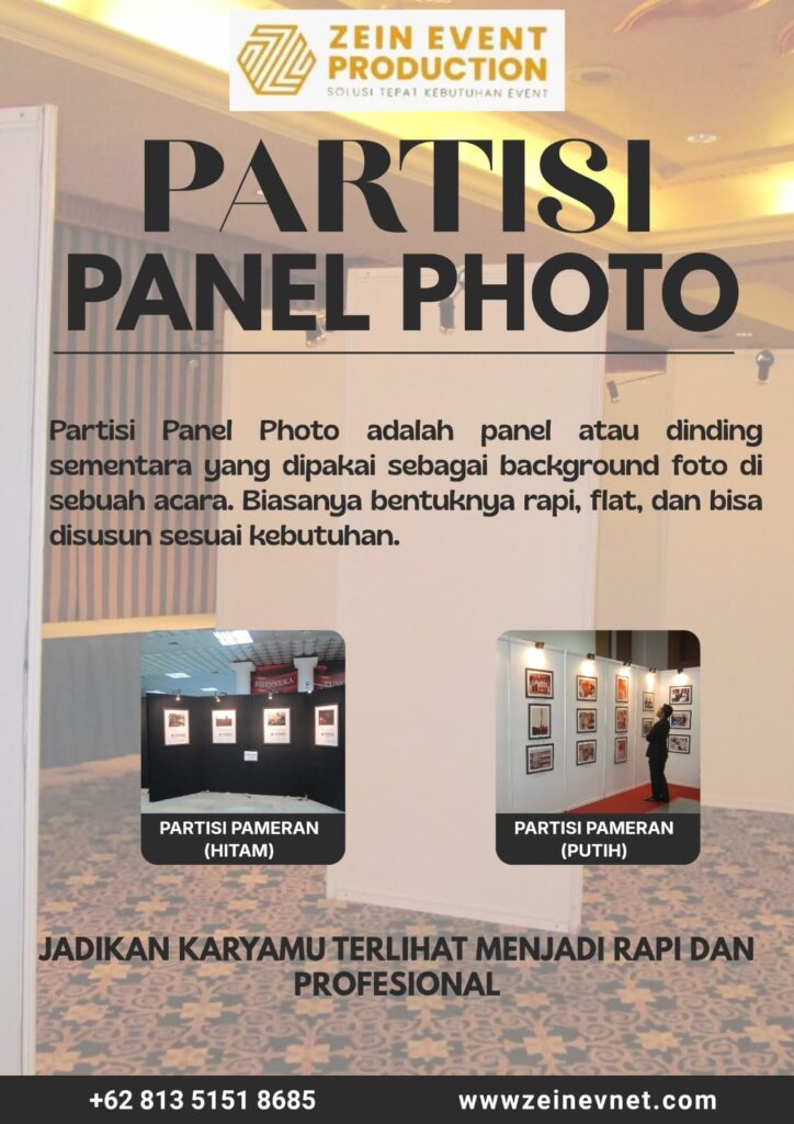 partisi panel photo zein event