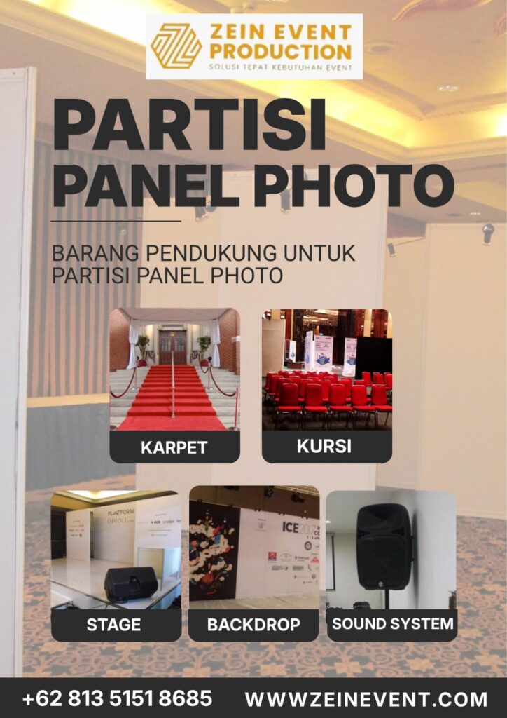 partisi panel photo zein event