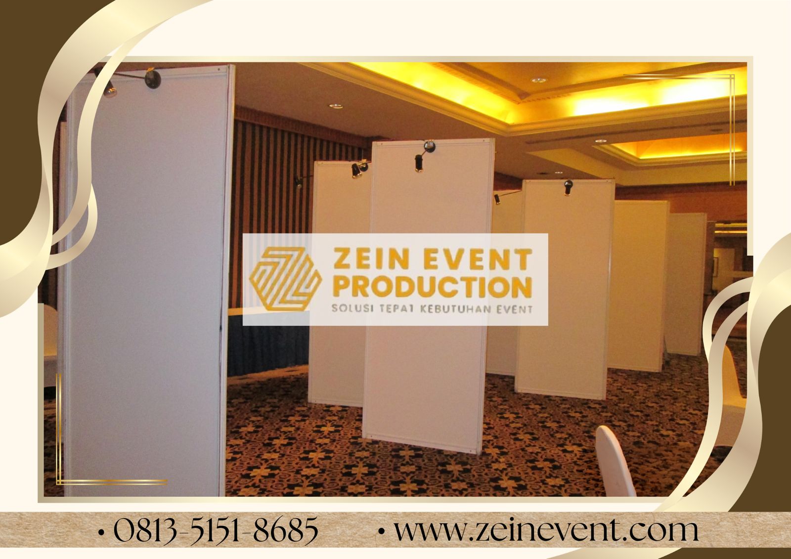 Sewa Partisi Panel Photo zein event