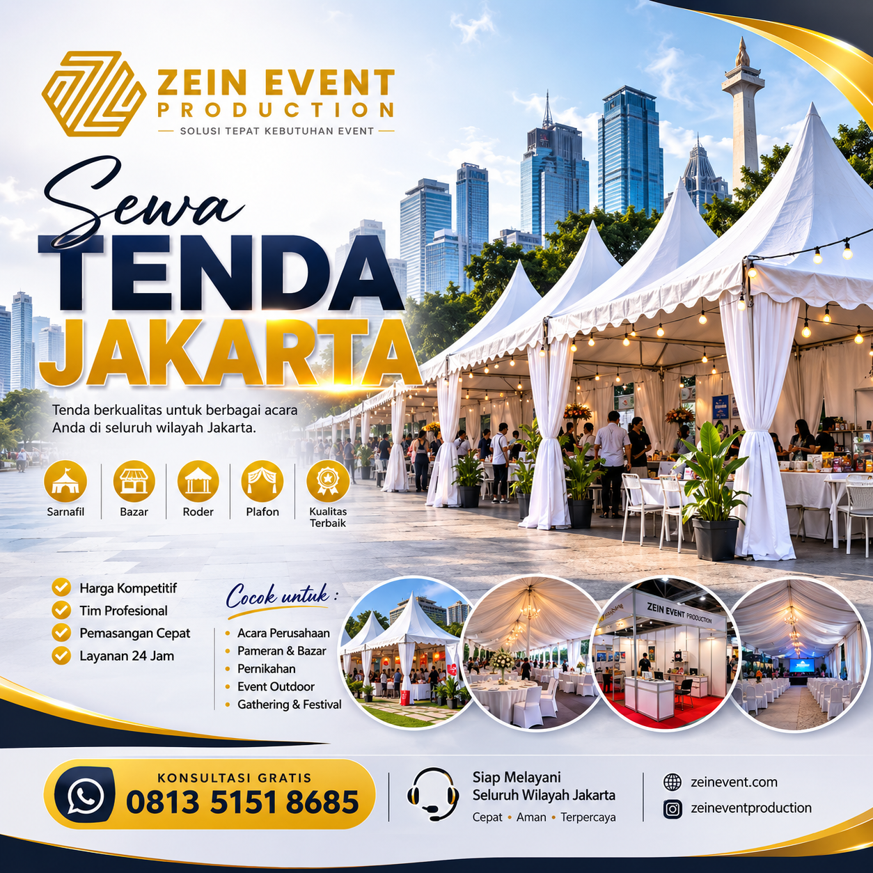 sewa tenda Jakarta Selatan