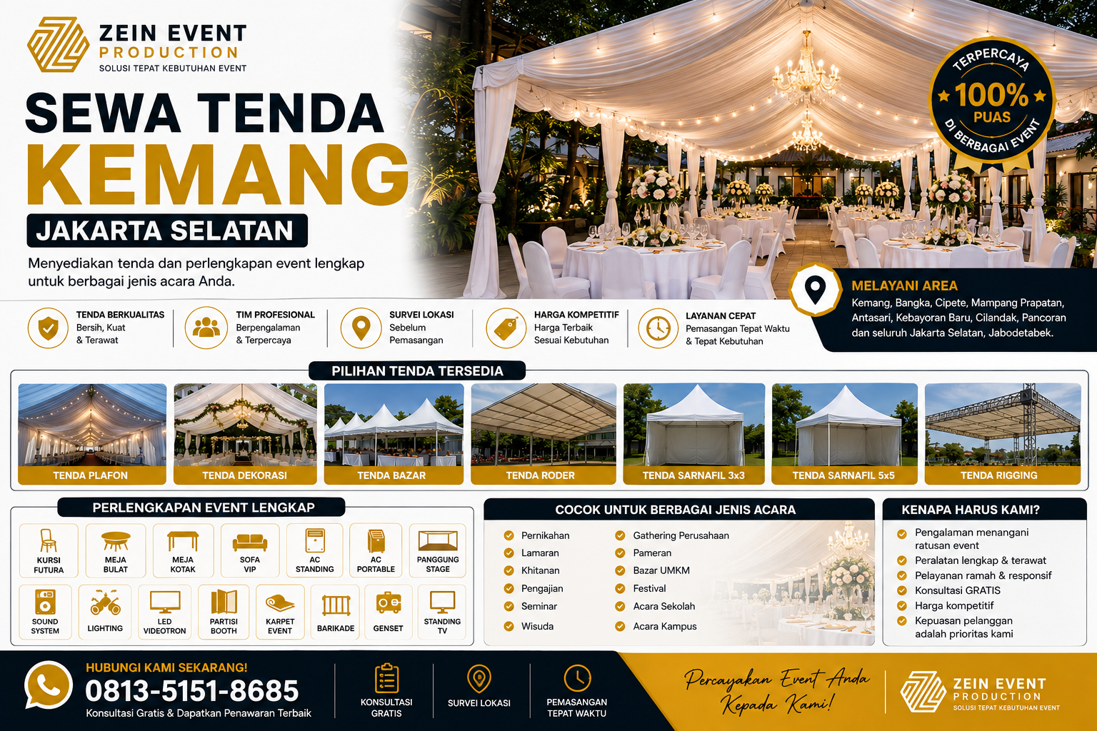 Vendor tenda kemang