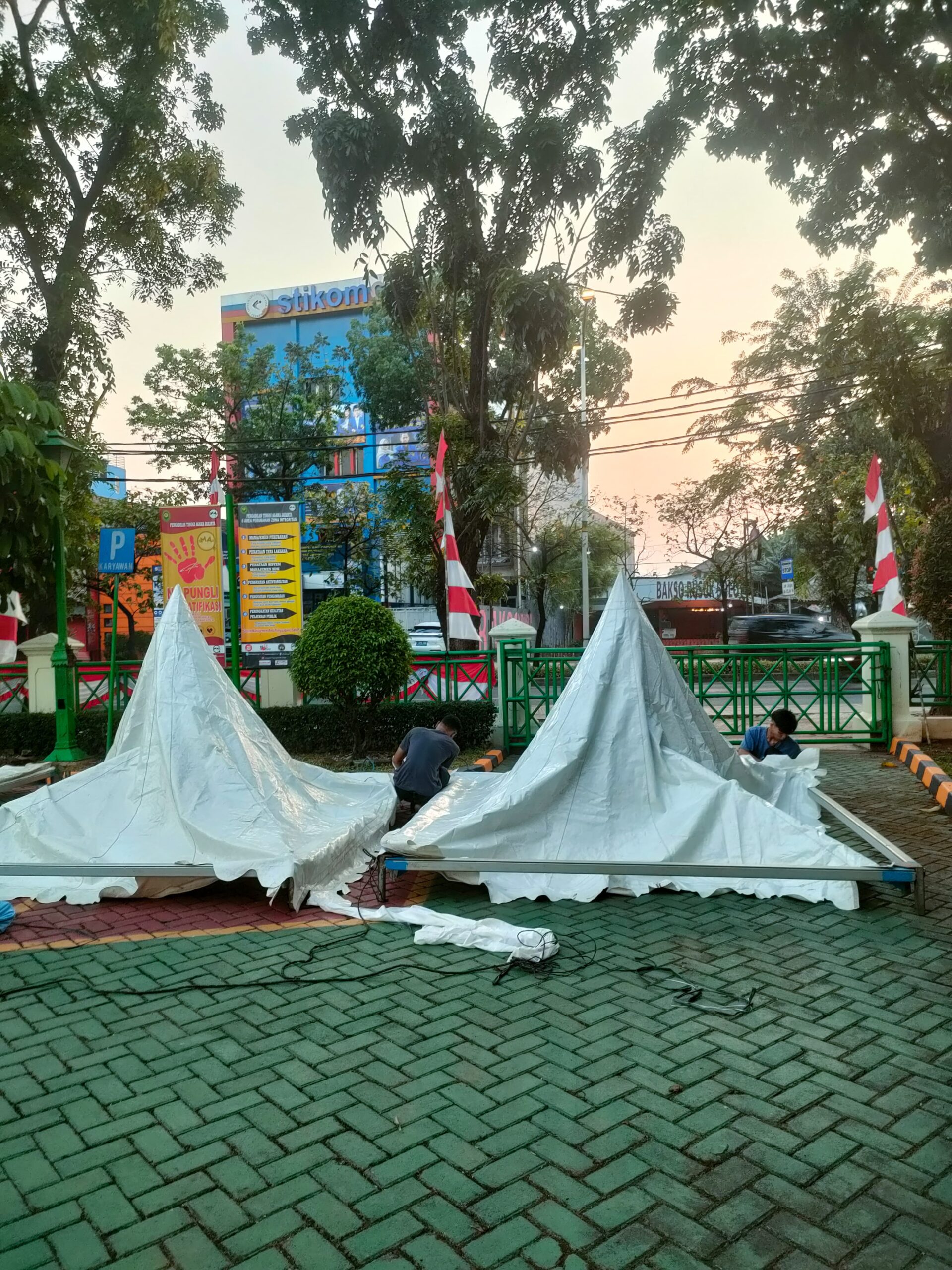 sewa tenda sarnafil jakarta timur zein event 2